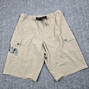 Swobo Baggy Shorts Mens Medium Brown Nylon Belted Mountain‎ Bike Outdoor Hiking